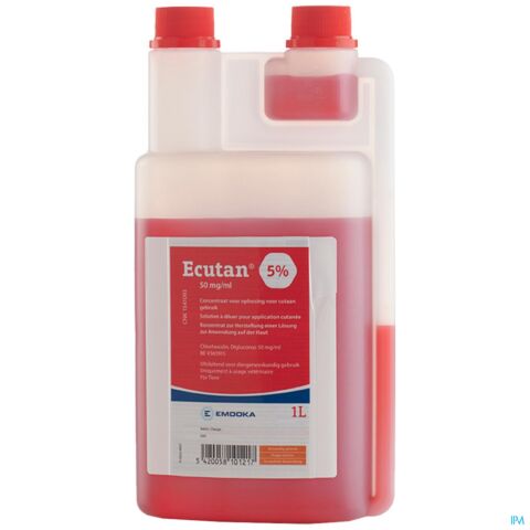 Ecutan 5% Solution Antiseptique 1l