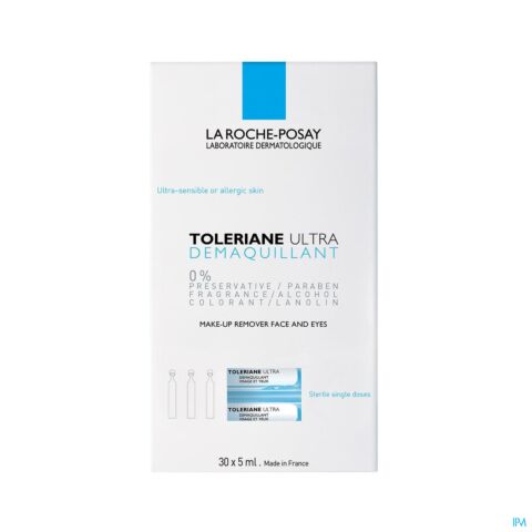 La Roche-Posay Toleriane Ultra Démaquillant Yeux Monodoses 30x5ml