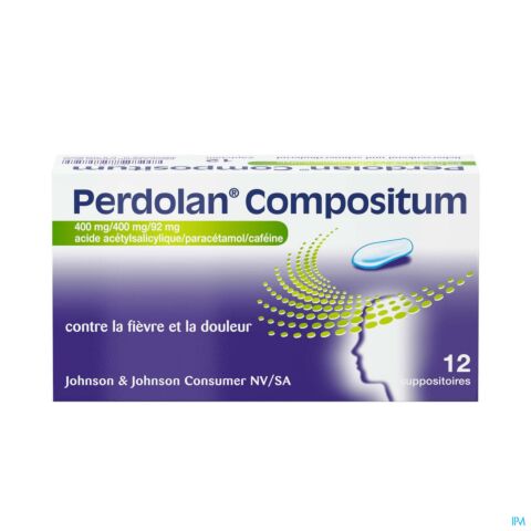 Perdolan Compositum Adultes 12 Suppositoires