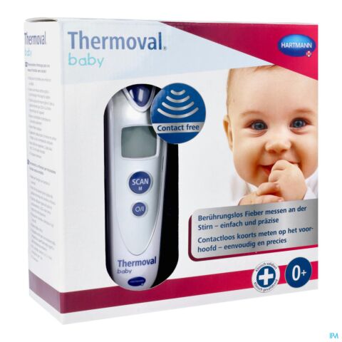 Hartmann Thermoval Baby Thermomètre Frontal Sans Contact 1 Pièce