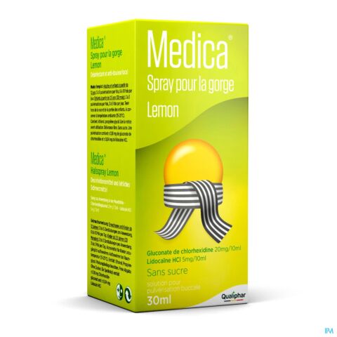 Medica Spray Pour La Gorge 30ml Lemon