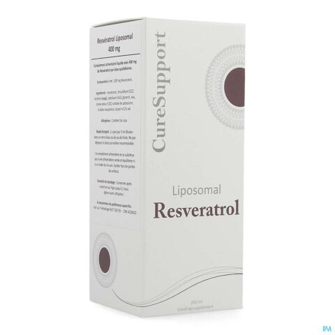 Curesupport Liposomal Resveratrol 400mg 250ml
