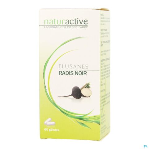 Naturactive Elusanes Radis Noir 60 Gélules