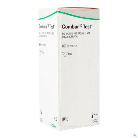 Combur 10 Test Strips 100 04510062171