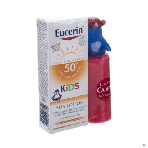 Eucerin Sun Kids Promo Lotion Ip50 150ml+fusil Eau