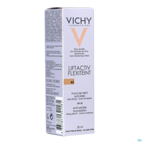 Vichy Liftactiv Flexiteint Fond de Teint Crème Anti-Rides 45 Gold 30ml