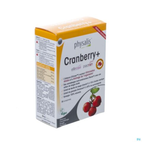 Physalis Cranberry+ 30 Comprimés