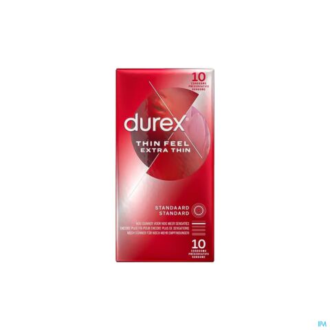 Durex Thin Feel Extra Thin Preservatifs 10