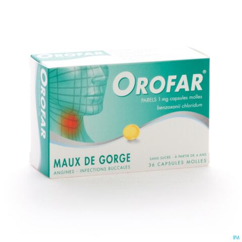 Orofar Parels-perles 36 X 1mg