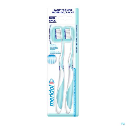 Meridol Brosse à Dents Souple Protection Gencives Duo-Pack