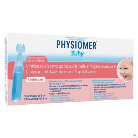 Physiomer Soin du Nez et des Yeux Hygiène-Prévention Active  5mlx30 Unidoses