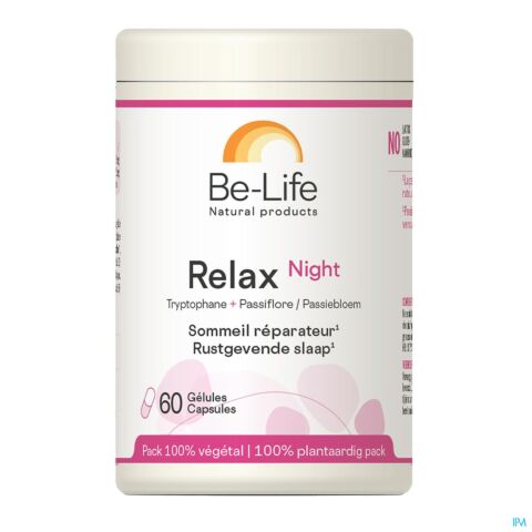 Be-Life Relax Night Sommeil Paisible 60 Gélules