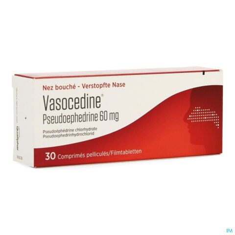 Vasocedine Pseudoefedrine Comp Pell 30