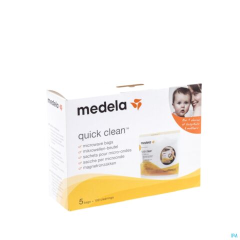Medela Quick Clean Sach Sterilisat Micro Ondes 5
