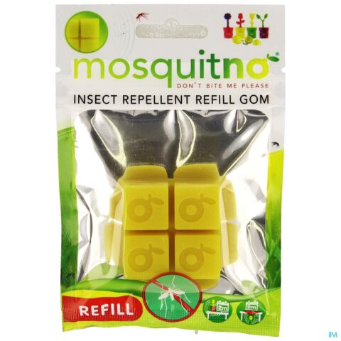 MosquitNo Refill Gom Recharge Citriodiol Anti-Insectes