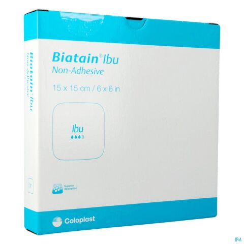 Biatain-ibu Pans N/adh+ibuprof. 15x15,0 5 34115