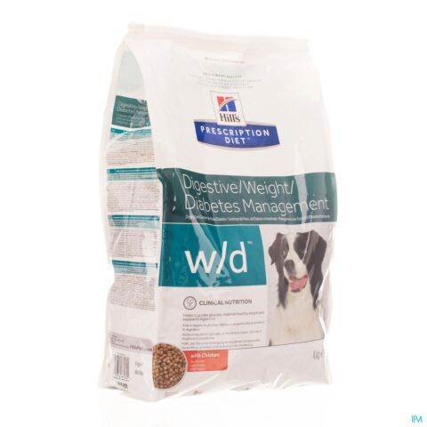 Hills Prescrip Diet Canine Wd 4kg 6658m