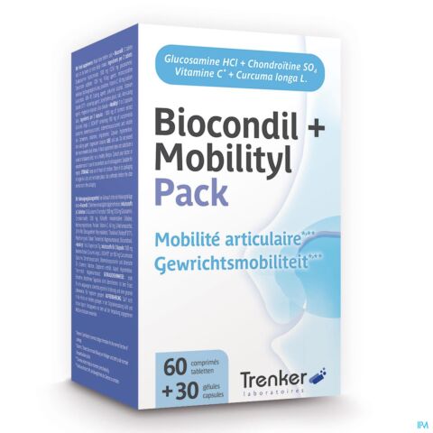 Biocondil + Mobilityl Pack Mobilité Articulaire 60 Comprimés + 30 Gélules