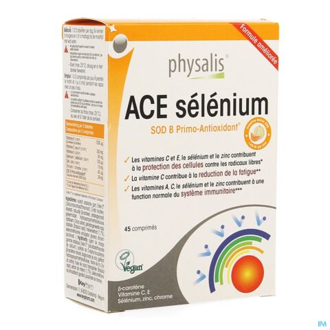Physalis Ace Selenium + Sod Comp 45
