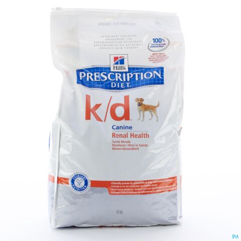 Hills Prescrip Diet Canine Kd 12kg 9385m
