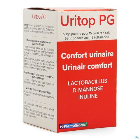 Uritop Pg Pharmagenerix Pdr 52,5g