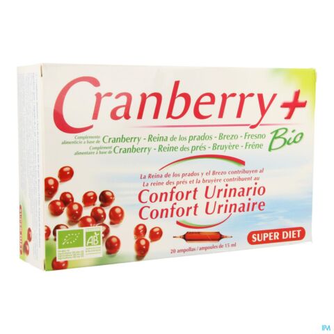 Super Diet Cranberry+ Bio Amp 20x15ml
