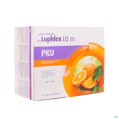 Pku Lophlex Lq Orange 10 X 3 X 125ml