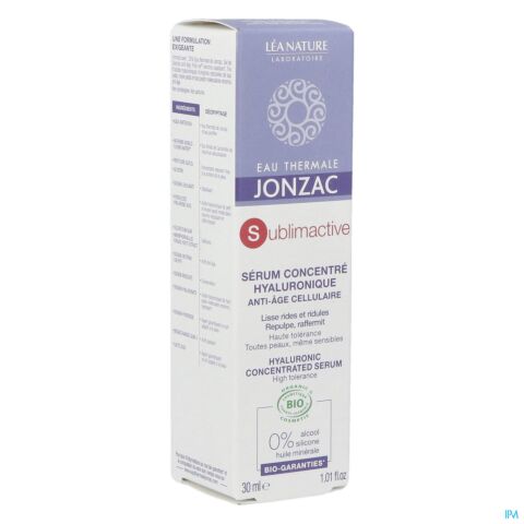 Jonzac Sublimactive Serum Fermete A/age Bio 30ml