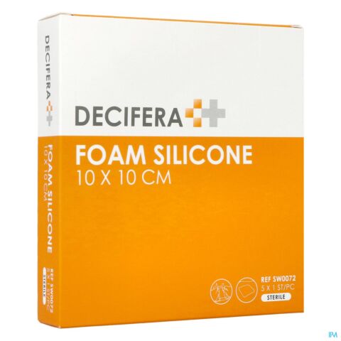 Decifera Foam Silicone 10x10cm 5