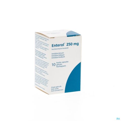 Enterol 250mg Pi Pharma Caps Dur 10 Pip