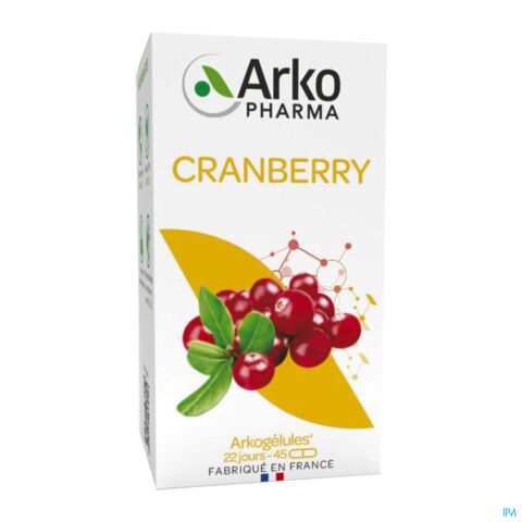 Arkopharma Arkogélules Cranberryne 45 Gélules