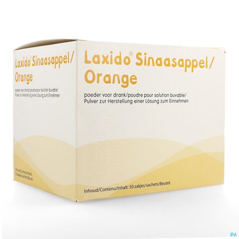 Laxido Orange Impexeco Pdr Sach 50 X 13,8g Pip
