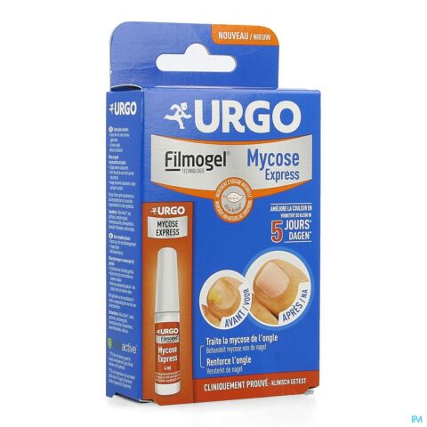 Urgo Mycose Express Filmogel Fl 4ml+limes Ongles 5