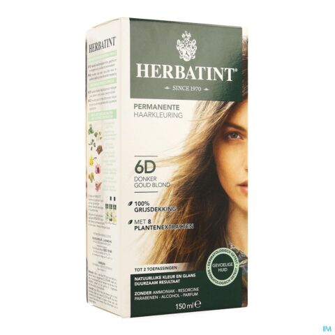 Herbatint Blond Fonce Dore 6d 150ml