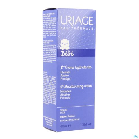 Uriage 1ère Crème Hydratante Tube 40ml