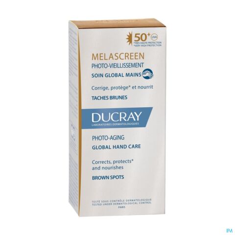 Ducray Melascreen Photo-Vieillissement Soin Global Mains Tube 50ml