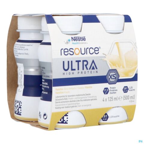 Resource Ultra Vanille 4x125ml