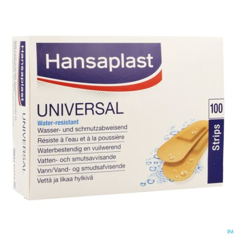 Hansaplast Universal Strips 19x72mm 100 4591300