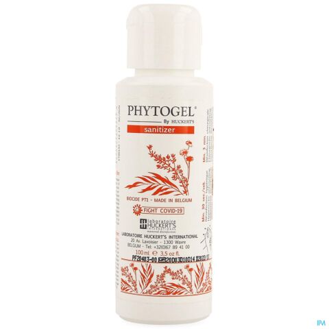 Phytogel By Huckert's Sanitizer Flacon Poche 100ml