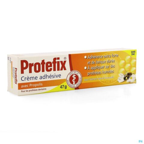 Protefix Creme Adhesive X-fort Propol.40ml Revogan