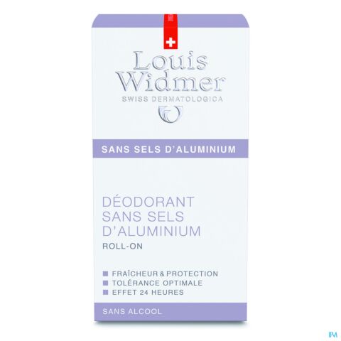 Louis Widmer Déodorant Roll-On Sans Sels d'Aluminium Parfumé 50ml