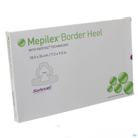 Mepilex Border Heel Pans Mousse 18,5x24,0 5 283250