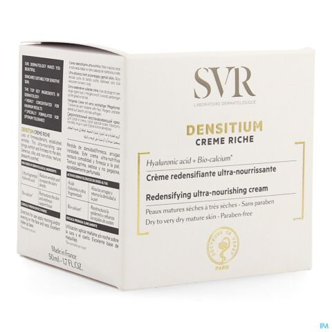 SVR Densitium Crème Riche Redensifiante Ultra-Nourrissante Pot 50ml