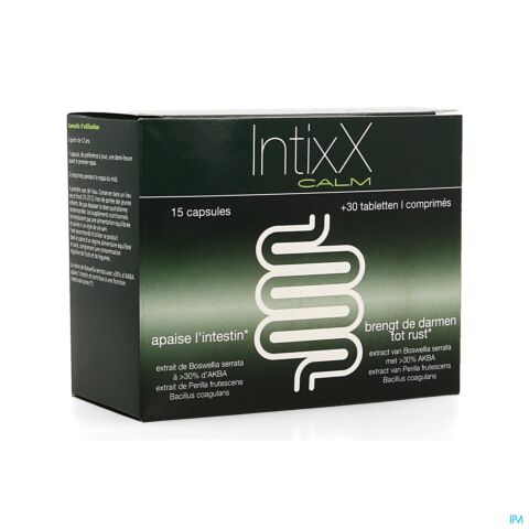 ixX Pharma IntixX Calm 15 Gélules + 30 Comprimés