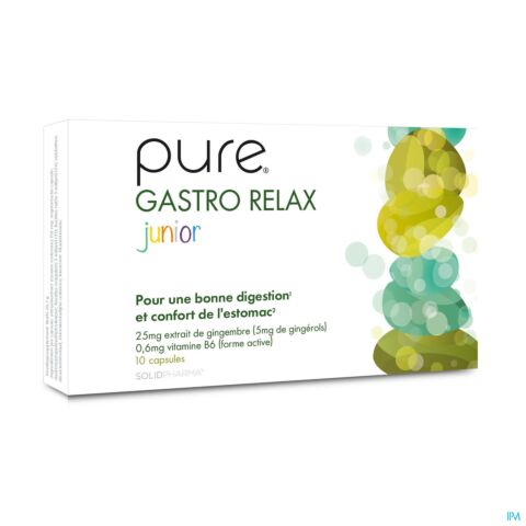 Pure Gastro Relax Junior Caps 10