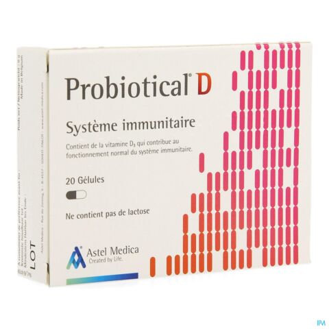 Probiotical D Système Immunitaire 20 Gélules