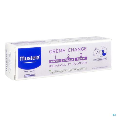 Mustela Bébé Crème Change 1>2>3 Tube 50g