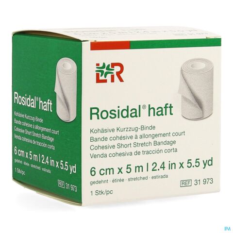 Rosidal Haft Bande Cohesive 6cmx5m 1 31973