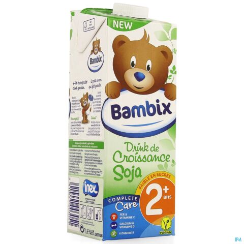 Bambix Lait Croissance Soja 2+ 1l