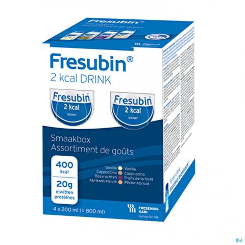 Fresubin 2kcal Drink Assortiment Bouteille 4x200ml